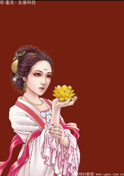 古风插画教程《莲花灯》（下）