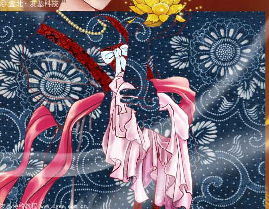 古风插画教程《莲花灯》（下）